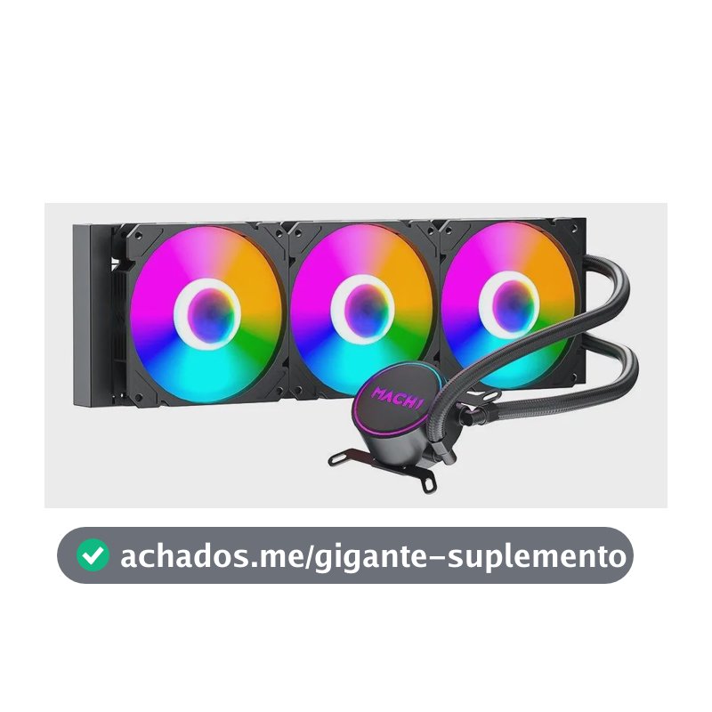 Water Cooler Mach1 Logic Gk360 Rgb 360mm Preto