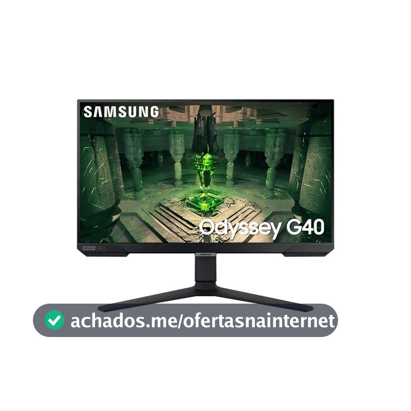 Monitor Gamer Samsung Odyssey G40 27 , 240 Hz, 1ms, Ajuste De Altura, Gsync, Freesync,hdmi, Dp, Fhd, Preto