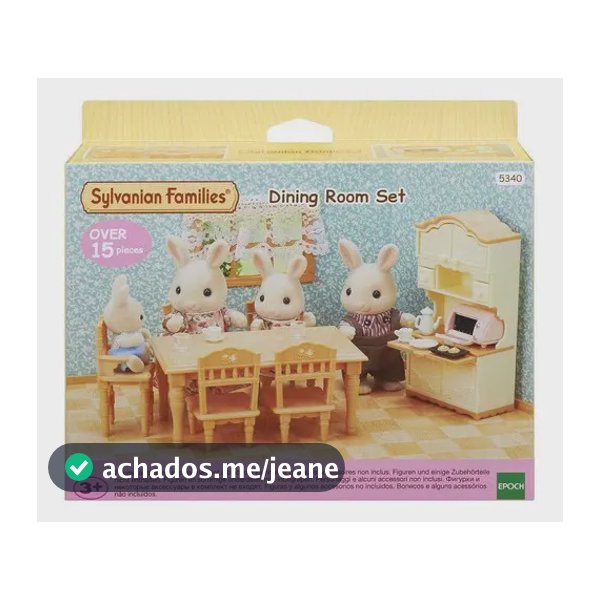 Sala De Jantar Sylvanian Families Dining Room Set