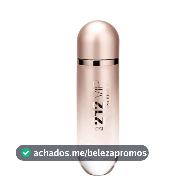 Perfume 212 VIP Rosé Carolina Herrera Eau de Parfum 125ml feminino