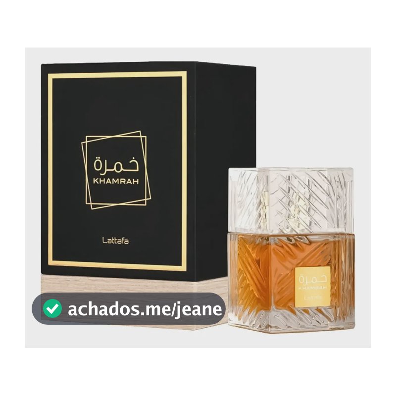 Perfume Árabe - Lattafa Khamrah 100ml - (perfume Original)