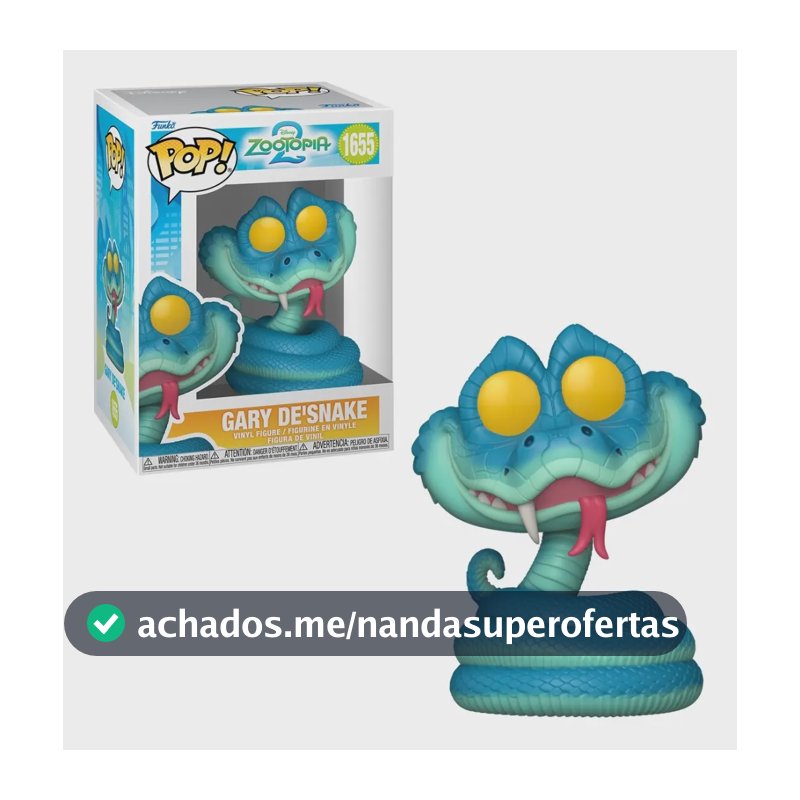 Boneco Funko Pop! Disney Zootopia 2 - Gary