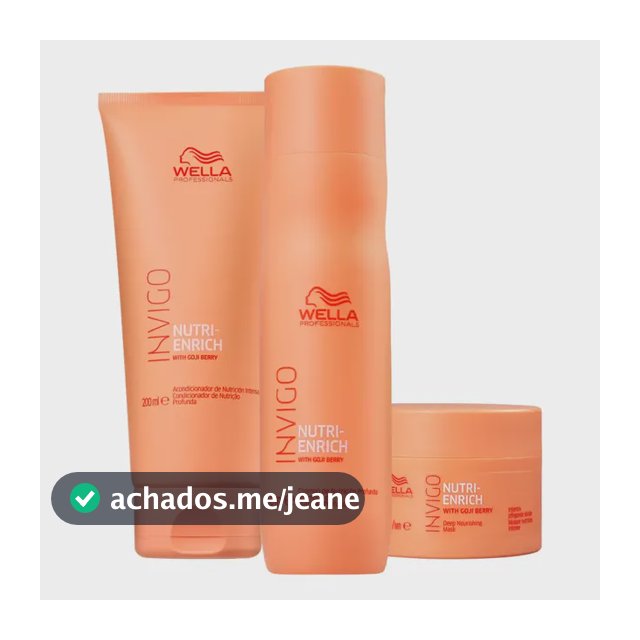 Kit Wella Professionals Invigo Nutri-enrich Home Care
