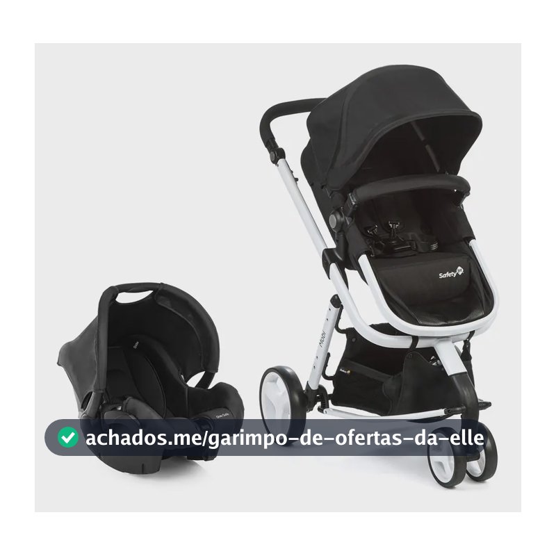 Travel System Safety 1st, Mobi Duo, Black & White