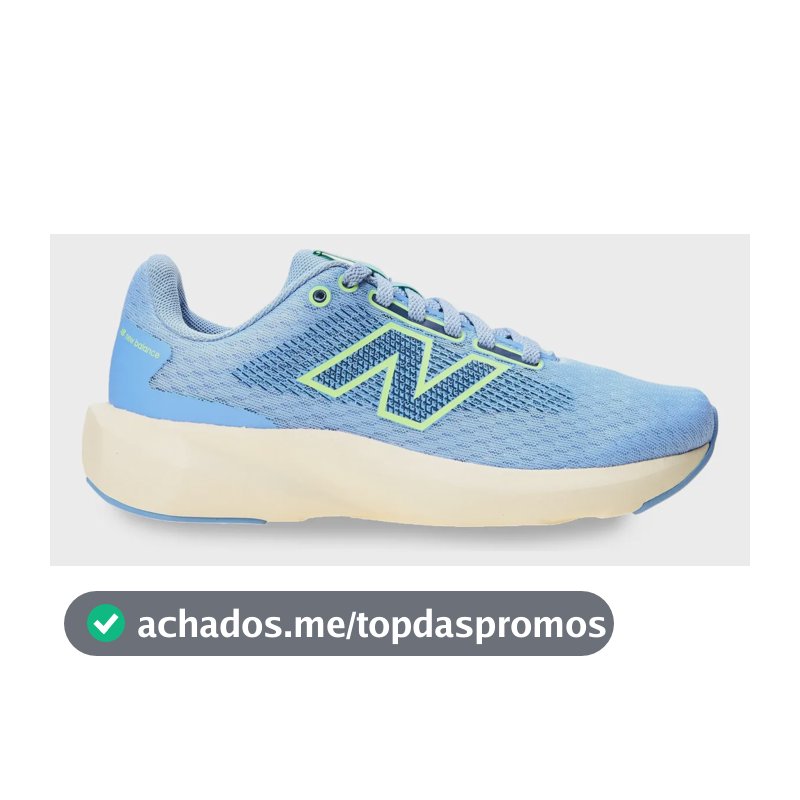Tênis Esportivo Feminino 413v3 New Balance Azul-claro Liso 37 Br
