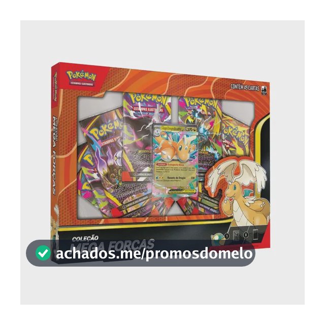 Box Pokémon: Coleção Mega Forças Mega Dragonite Ex