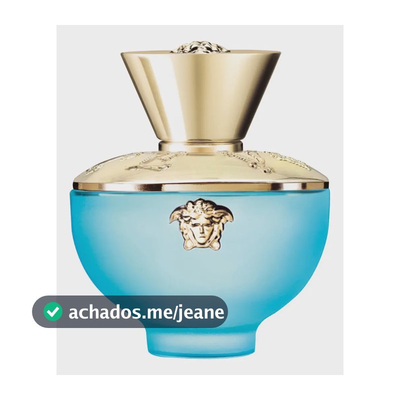 Versace Dylan Turquoise Edt Perf Fem 100ml E Banho