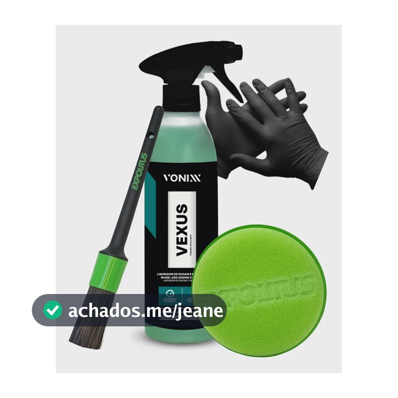 Vexus Vonixx Limpeza De Rodas E Motor Pincel Aplicador