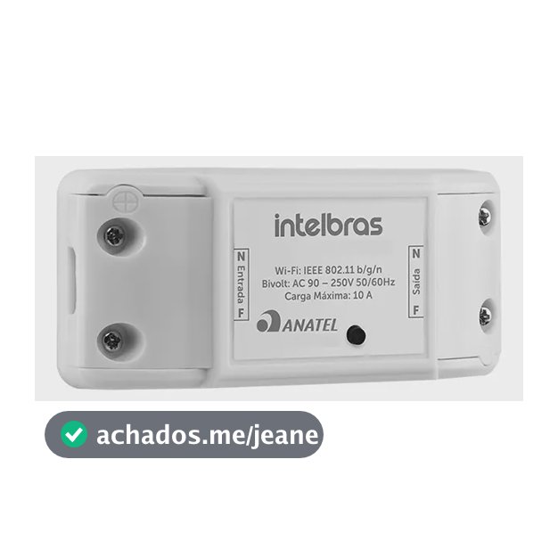 Controlador Smart Wi-fi Para Ambientes Ecw 1000 Intelbras