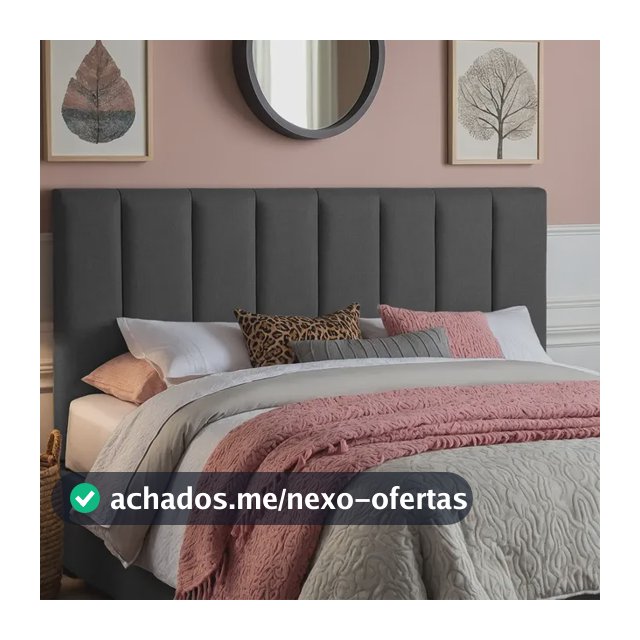 Kit 7 Peças Cabeceira De Cama Modular Para Cama Box De Casal