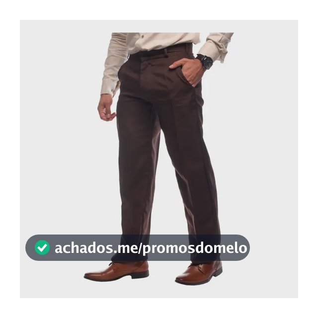 Calça Social Masculina Oxford Tradicional Tecido Plus Size