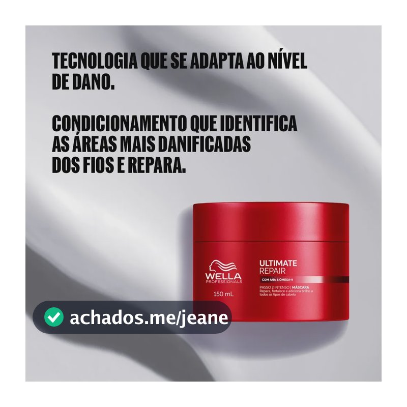 Máscara Capilar Wella Professionals Ultimate Repair 500ml