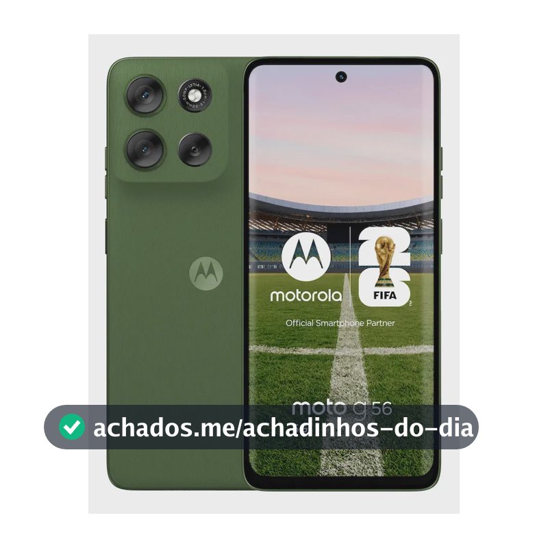Celular Motorola Moto G56 256gb + 12gb Ram 5g Dual Sim Green