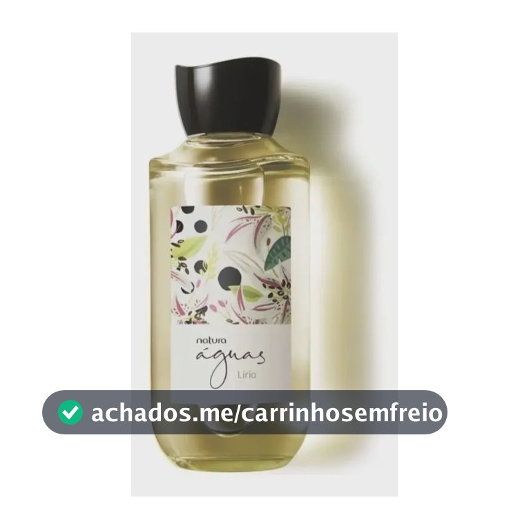Colônia Águas Lírio Feminino 170ml - Natura