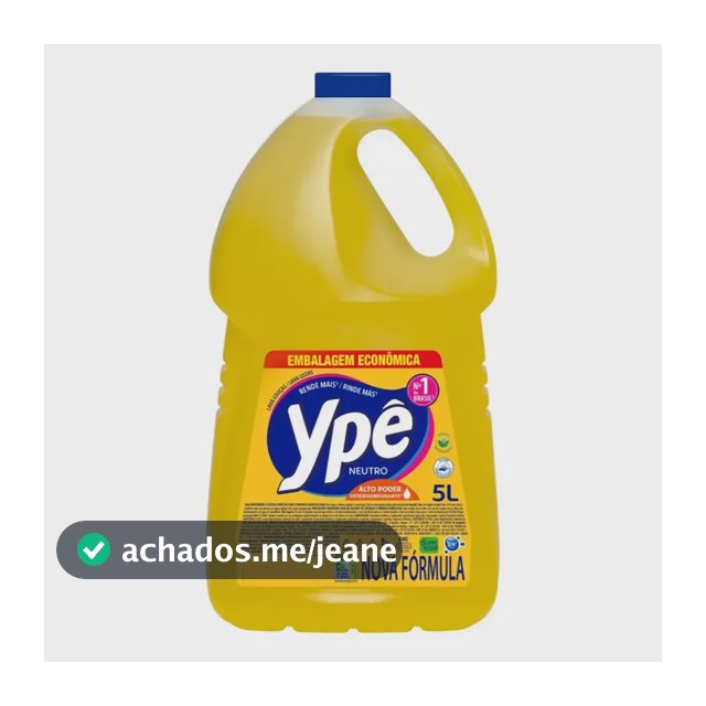 Detergente Ypê Neutro 5 Litros