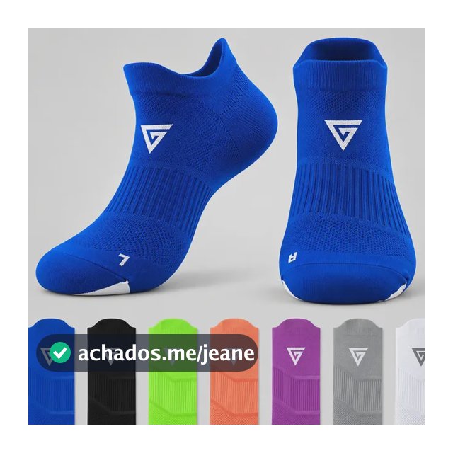 Kit 3 Meias Poliamida Corrida Academia Ciclismo Crossfit