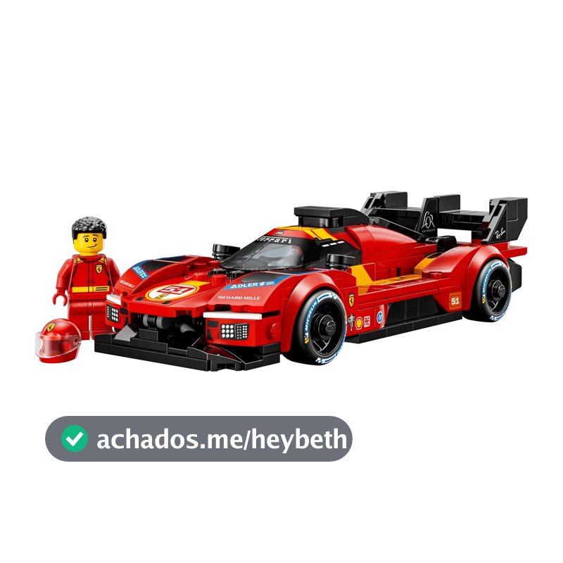 Lego Speed Champions Ferrari 499p 77261 329 Peças 329 Ferrari 499p