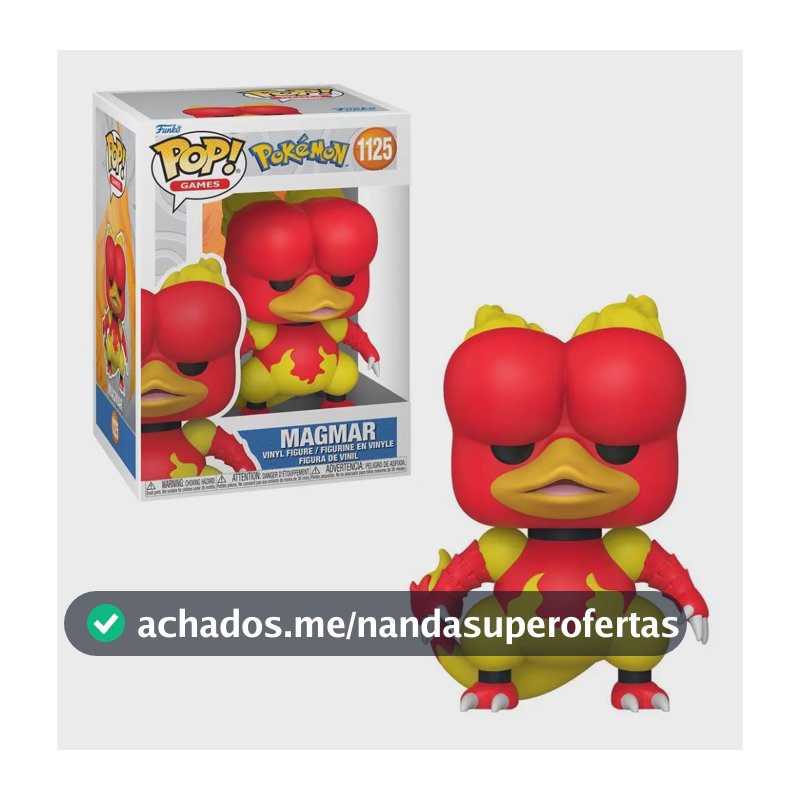 Boneco Funko Pop! Pokémon - Magmar