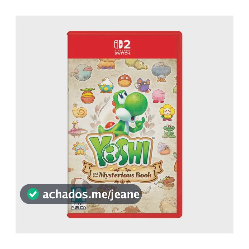 Yoshi And The Mysterious Book Nintendo Switch 2 Edition