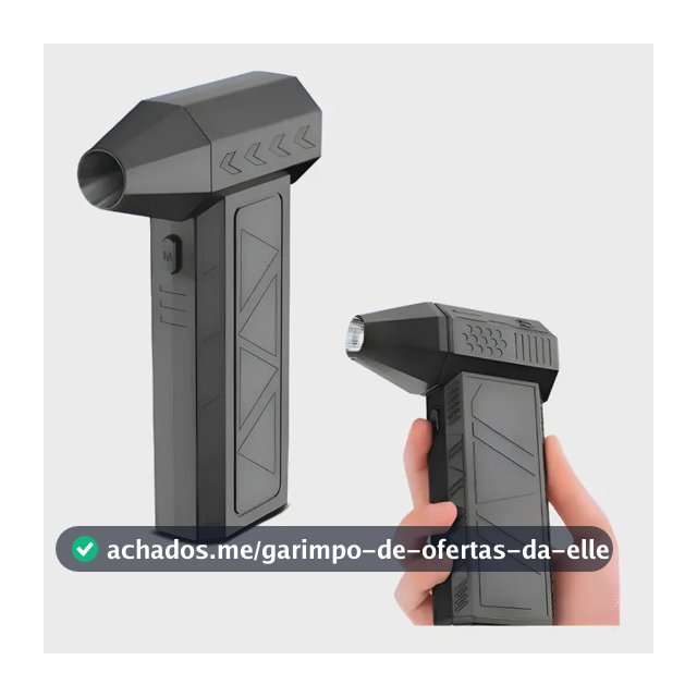 Ventilador Soprador De Ar Turbo 130000 Rpm Sem Fio Portátil Sortido 127/220v