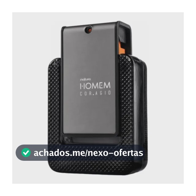 Deo Colônia Masculino Natura Homem Cor.agio 100 ml