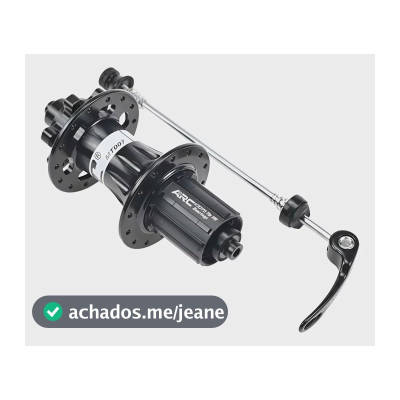 Cubo Traseiro Arc Mt007 10x135 4 Rolamentos 28, 32, 36 Furos Preto - Hg - 36 Furos