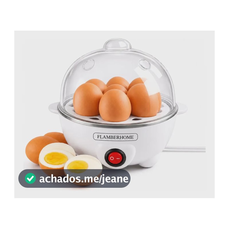 Cozedor De Ovos 110v À Vapor Portátil Elétrico Potente 127v 50/60hz