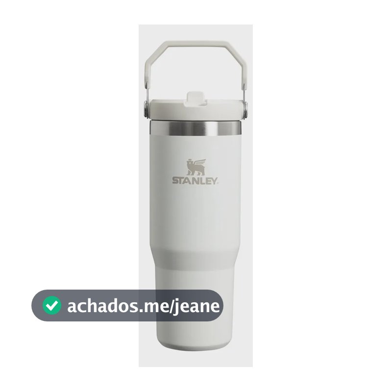 Garrafa Térmica Stanley Tumbler Flip Straw Frost 887ml