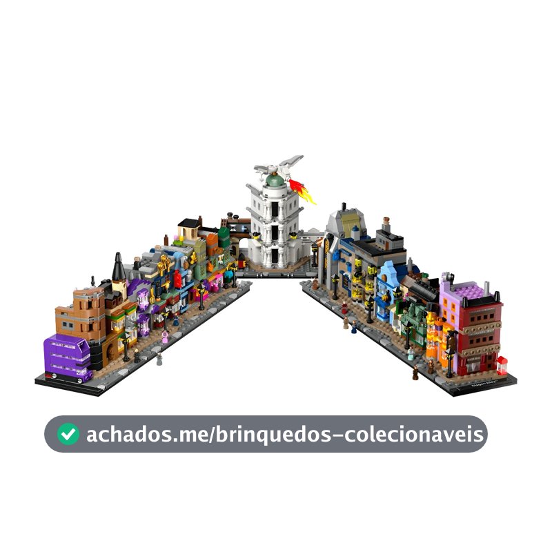 LEGO 76444 Harry Potter - Lojas de bruxos do Beco Diagonal