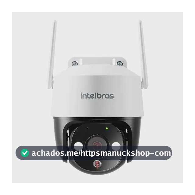 Câmera Inteligente Im7 + 3mp De Resolução Branca Intelbras