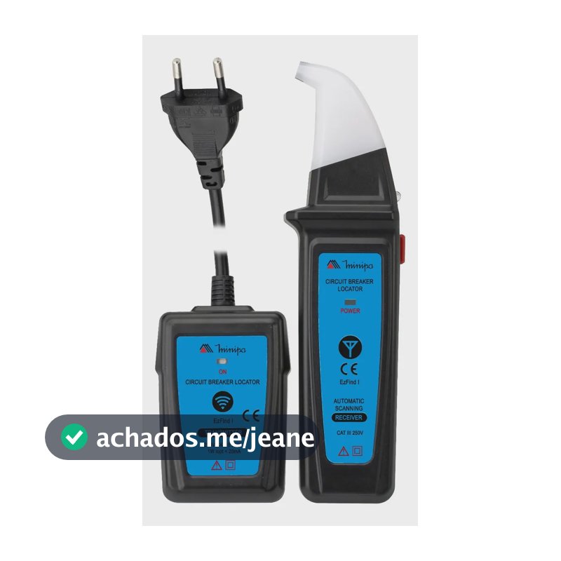 Localizador De Disjuntor Minipa Ezfind I