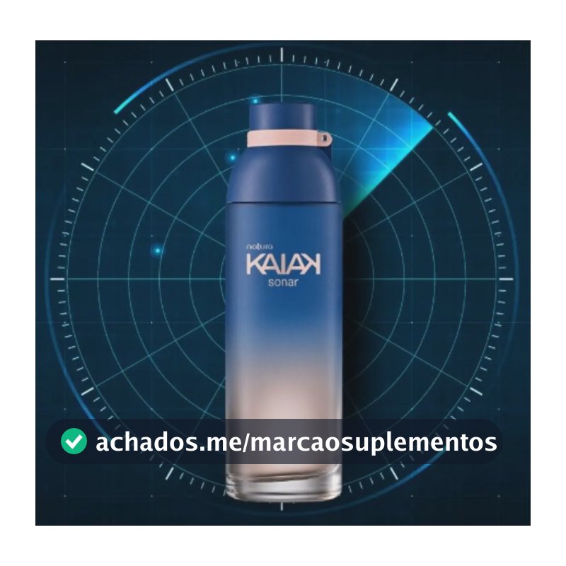 Kaiak Sonar Deo Colônia Natura Feminino 100 ml