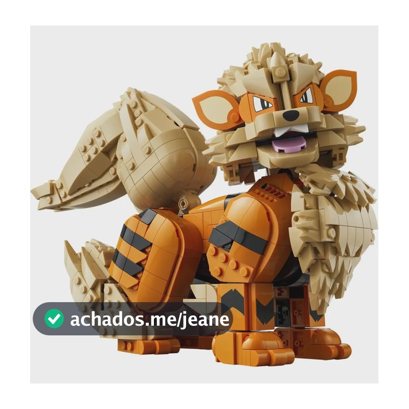 Lego Pokémon Conjunto De Construção 72160 1190 Arcanine