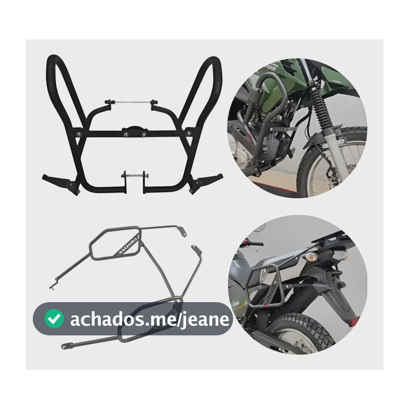 Protetor Carenagem + Afastador Alforge Xtz Crosser 150 14-26