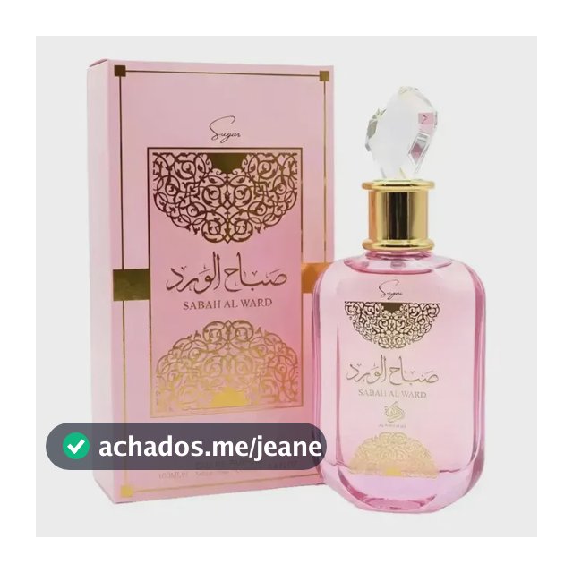 Perfume Árabe Sabah Al Ward Sugar Eua De Parfum 100 Ml