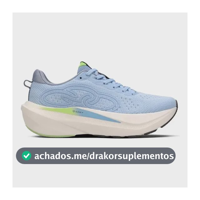 Tênis Olympikus Corrida Nuvem Feminino - Original Azul-claro 36 Br