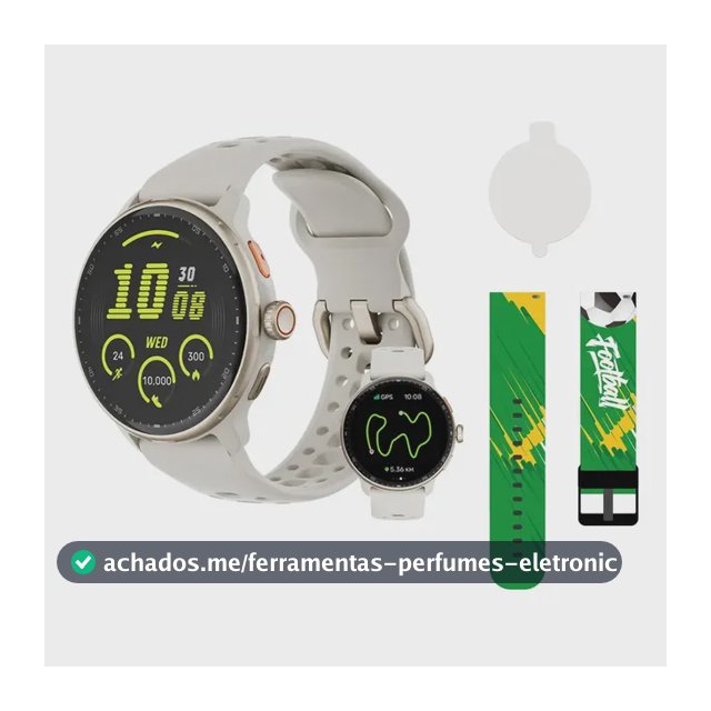 Relógio Smartwatch Bettdow Fb050 Gps Tela Amoled 1.43 Cinza