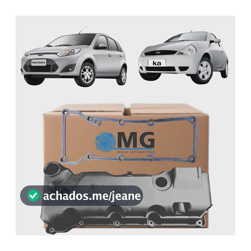 Tampa Comando Válvulas Ka Fiesta Ecosport Zetec Rocam C/furo