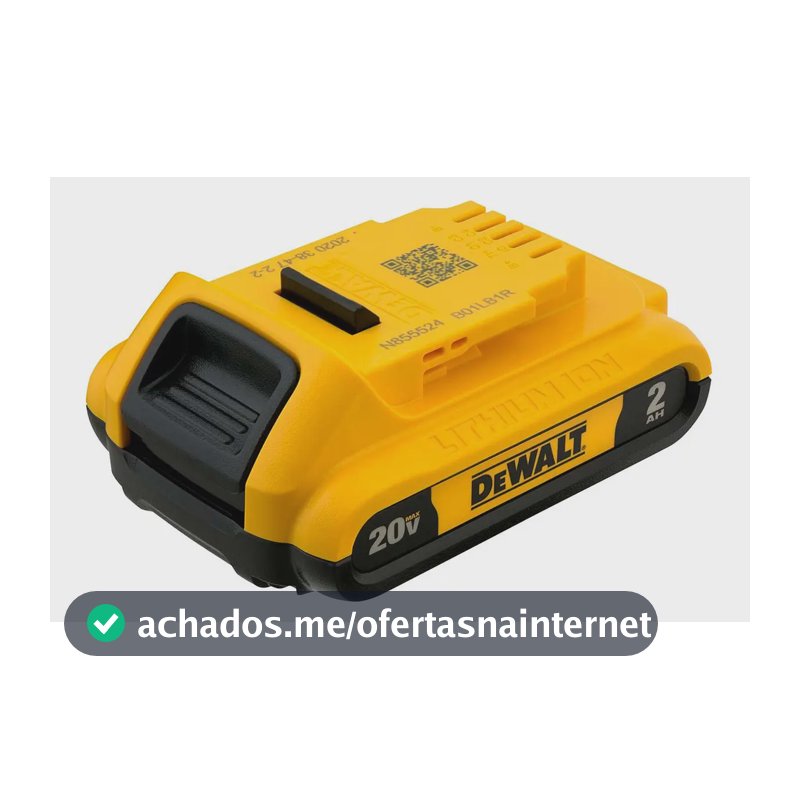 Bateria de íon-lítio Dewalt Dcb203 20v 2 Ah