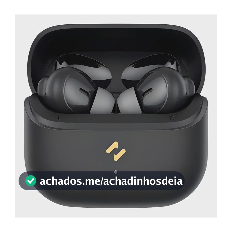 Fone De Ouvido Sem Fio Havit Tw982 ENC, Bluetooth 5.4, 33h Bateria, Resistência IPX4 contra respingos, Cancelamento de Ruído com IA, Cor Preto