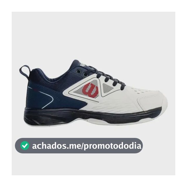 Tênis Wilson Slice 3.0 All Court Branco Azul Marinho