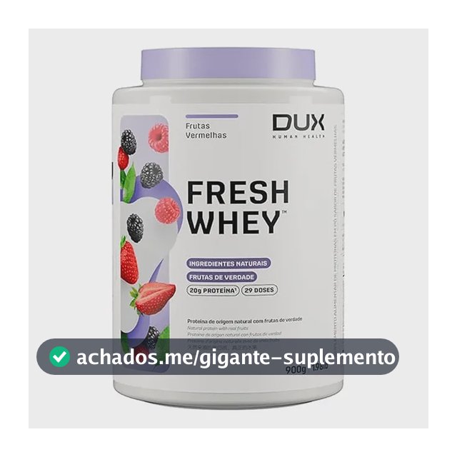 Fresh Whey 900g - Dux Human Health Frutas Vermelhas