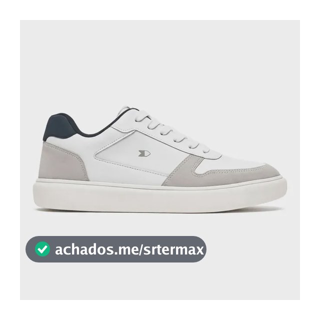Tênis Sapatenis Masculino Sandrini Evoke Lite Branco Couro