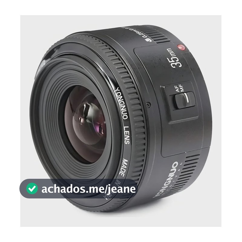 Yongnuo Yn35mm F2 C Lente Af Prime Para Canon Eos