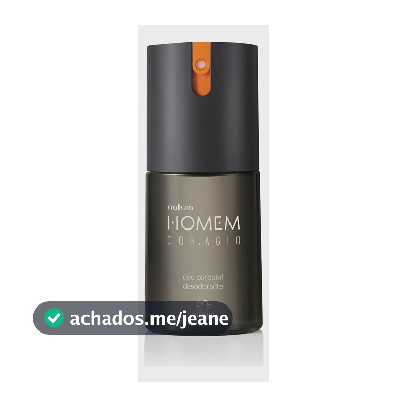 Deo Corporal Natura Homem Coragio 100ml Volume da unidade 100 mL