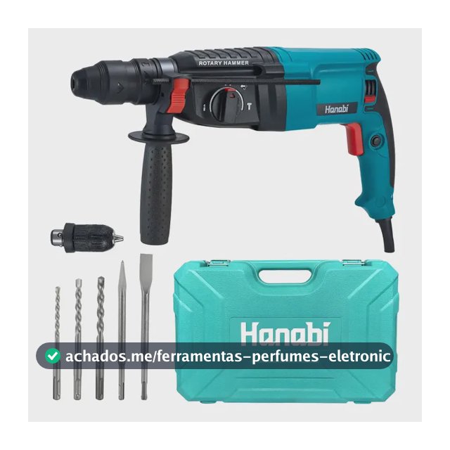 Martelete Perfurador Rompedor Professional 26mm 1300w Sds