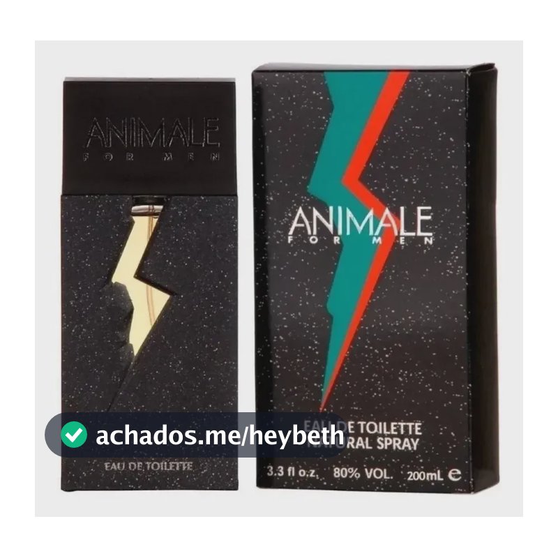 Perfume Animale Eau de Toilette Masculino 100ml