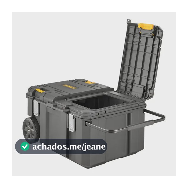 Caixa de Ferramentas Contractor Dewalt Modelo DWST17871 Organizador Empilhável Capacidade de 50kg