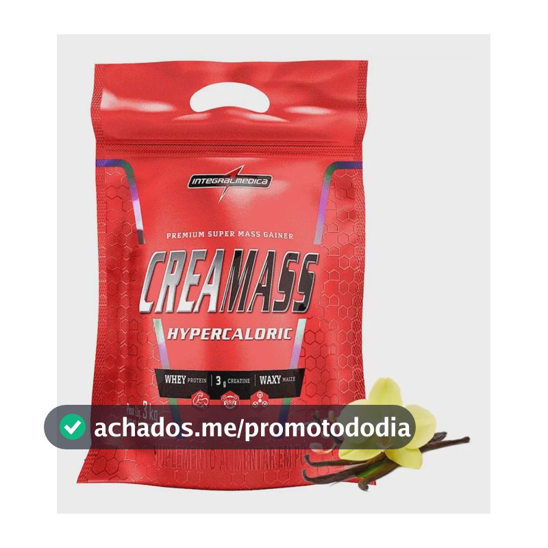 Creamass Hipercalórico Integralmédica (3kg) Sabor Baunilha