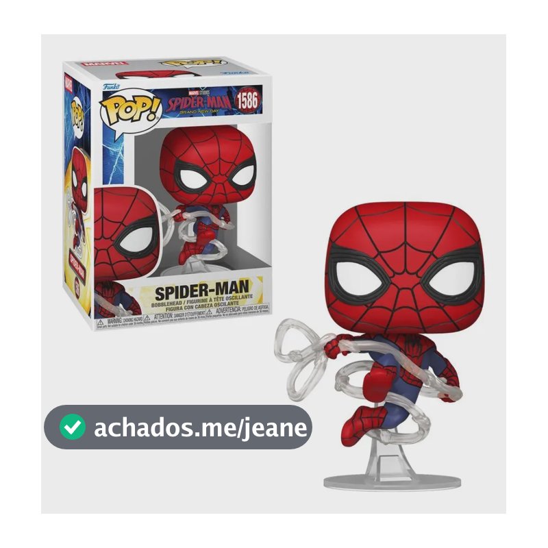 Funko Pop Spider Man 1586 Brand New Day Marvel Original
